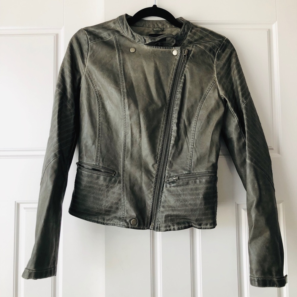 Green Leather Jacket
